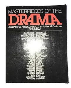USED-Masterpieces of the drama by Alexander W. Allison (Paperback)