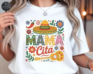 Mama Cita Shirt, Cinco De Mayo T-Shirt, Family Mexican Shirt For Women, Hispanic Shirts