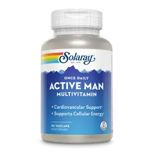 Once Daily Multivitamin for Active Men, Essential Vitamins & Minerals Supplement for Daily Health Support