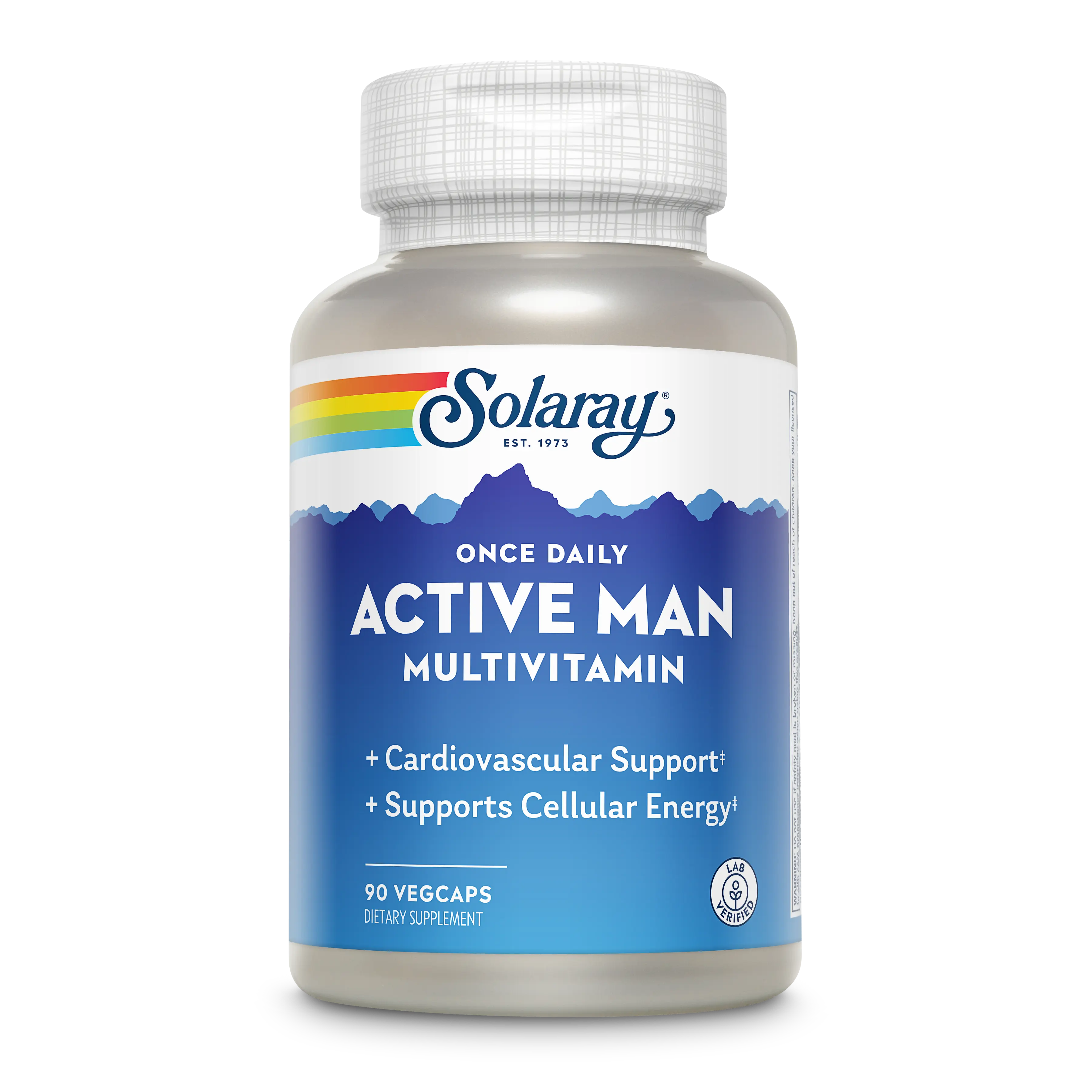 Once Daily Multivitamin for Active Men, Essential Vitamins & Minerals Supplement for Daily Health Support