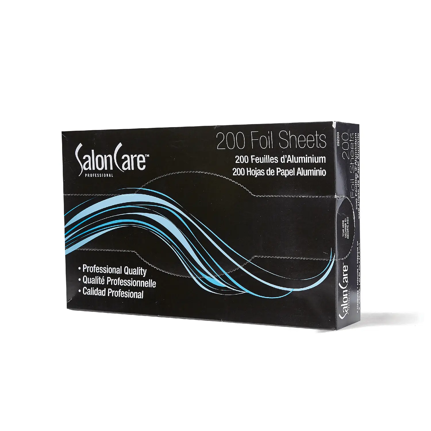 Salon Care FullSize Foil Sheets, 200 Count, Use for All Hair Color Techniques, Hair Care
