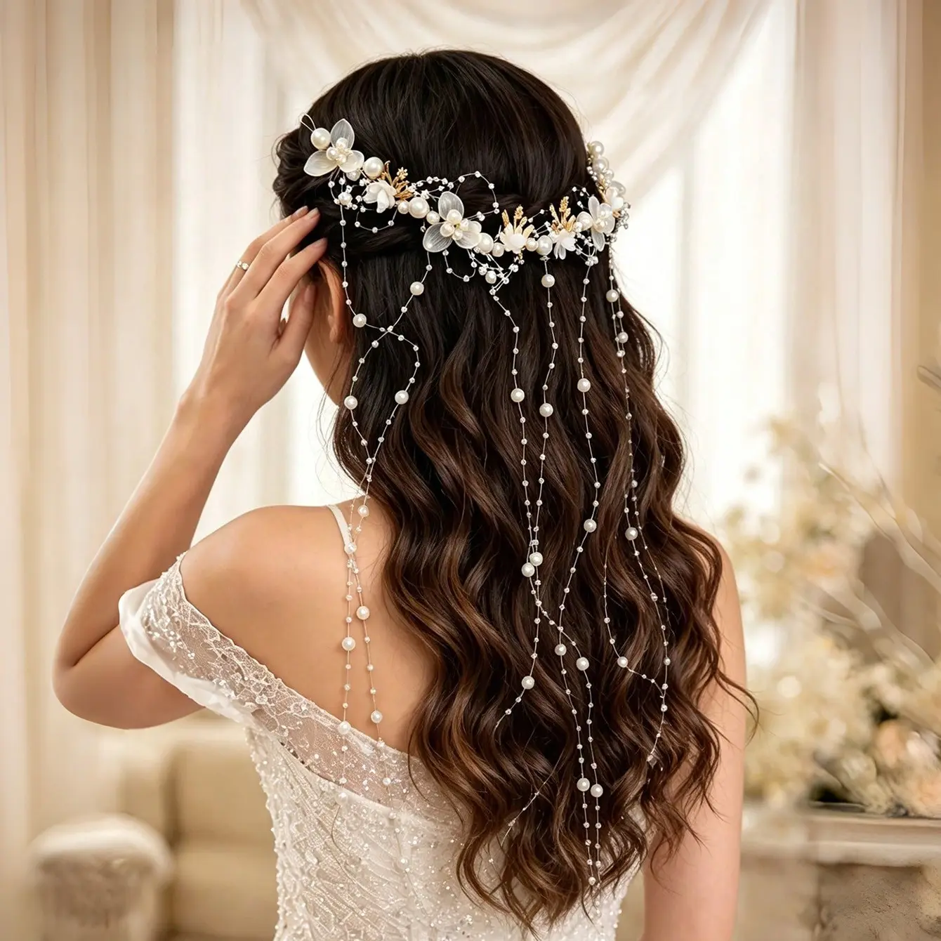 wedding headband guest - TikTok Shop display picture 2