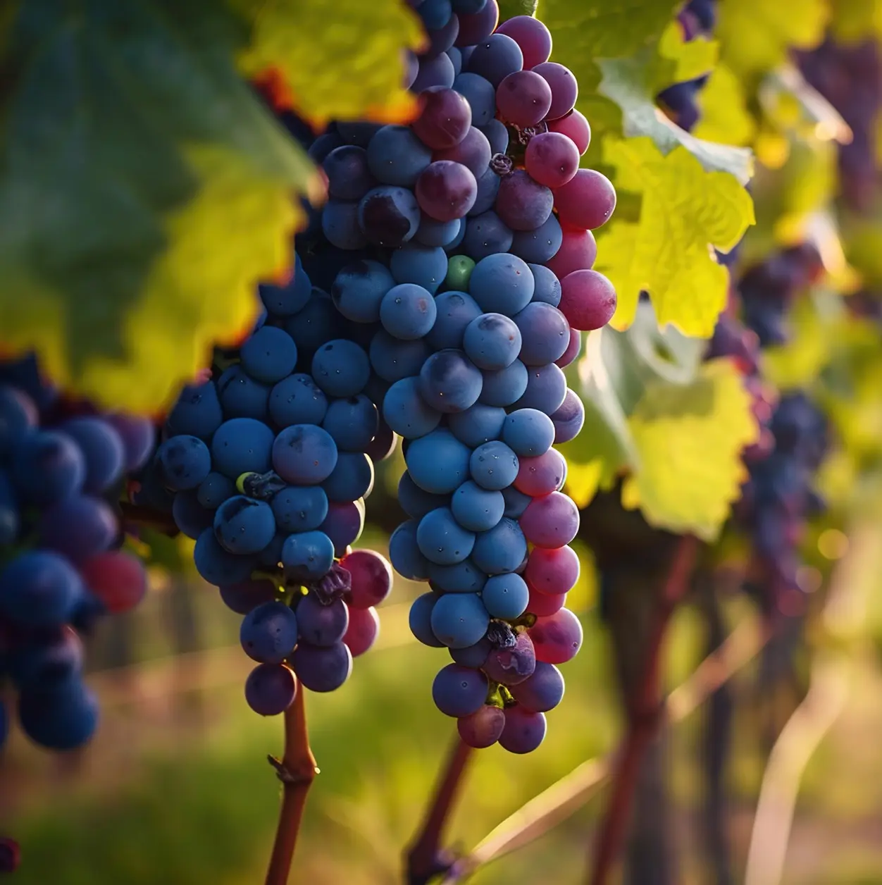 Concord Grape Vine Live Plant for Growing - One Year Old Seedling