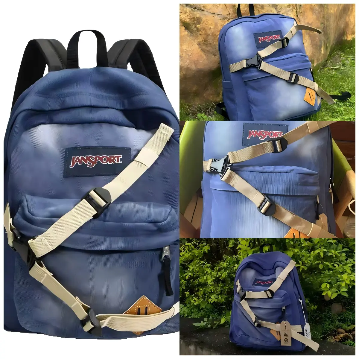Spider-Man Inspired Denim Backpack, Unisex School Bag with Multiple Compartments, Lightweight Campus Backpack for Students, Travel and Daily Use