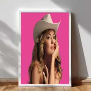 Shania Twain 2026 Poster, Country Pop Wall Art, Music Legend Poster, Iconic Music Decor, Country Music Poster. No Framed