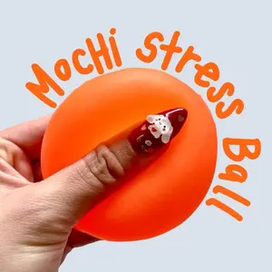 Satisfying Mochi Stretchy Stress Ball Sensory Toy Squishy ASMR Return to Original Shape Slime Texture