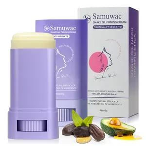 Samuwac Neck Firming Cream, Tighten and Lift Neck Cream for Crepey Skin, Skin Moisturizer, Deep Moisturizing, Cruelty free Neck Care Body Care Tightening, Anti-Aging, Wrinkles (Face & Neck)