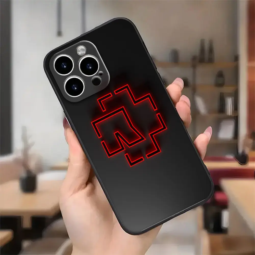 RAMMSTEIN Personalized Animal-Print Colorful TPU Protective Phone Case - Stylish, Shock-Resistant Mobile Accessory for iPhone 17,16,15,14,13,12,11,Air,Pro,Max,Plus