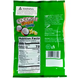 Ginger Coconut Candy 4.2oz  (120g)
