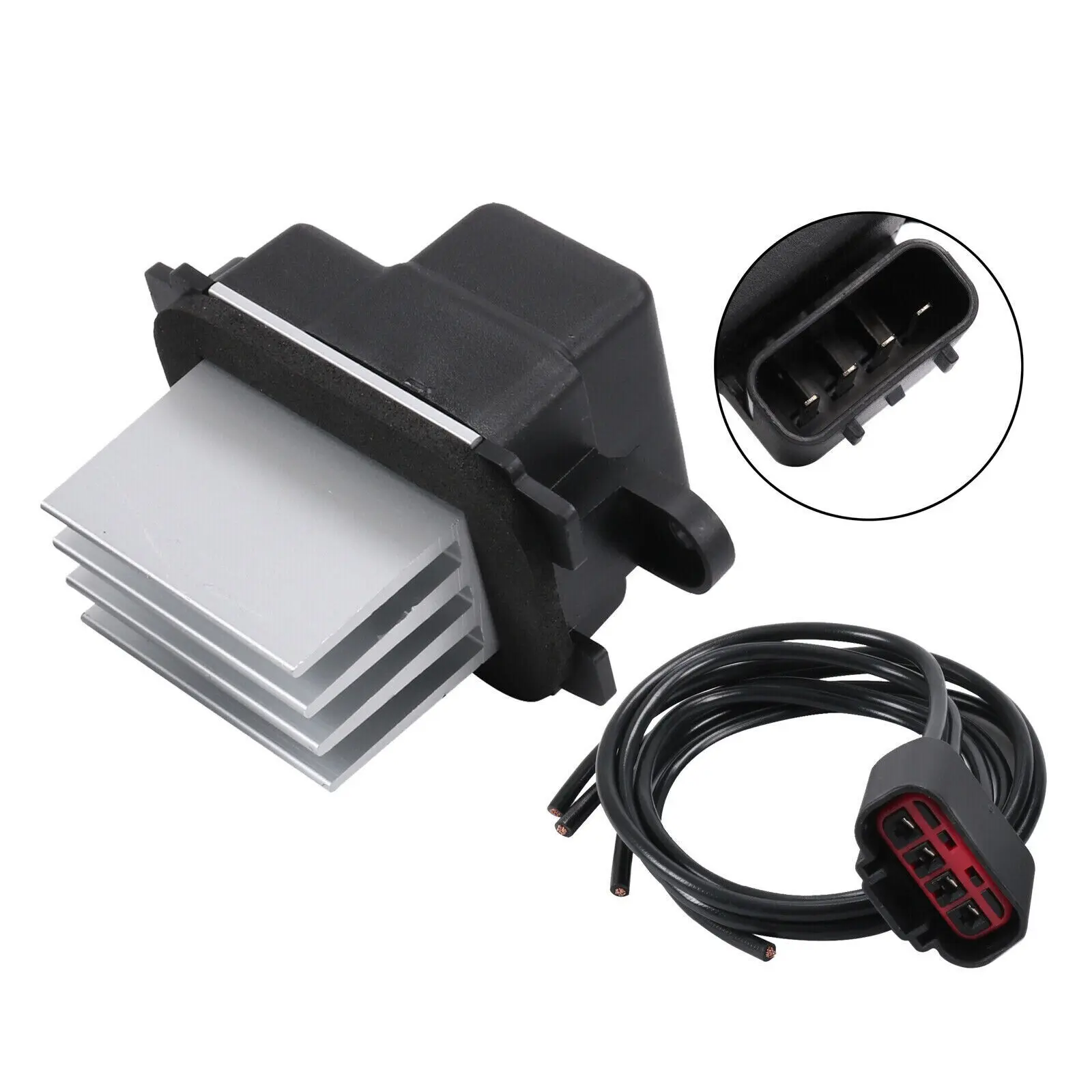 High Quality 100% Brand New Replacement Blower Motor Control Resistor Regulator with 4-Pins Connector, 1 Control Module, Fit for Ford F150 2009-2014, Lincoln, Mercury, Automotive High Quality Replacement Parts