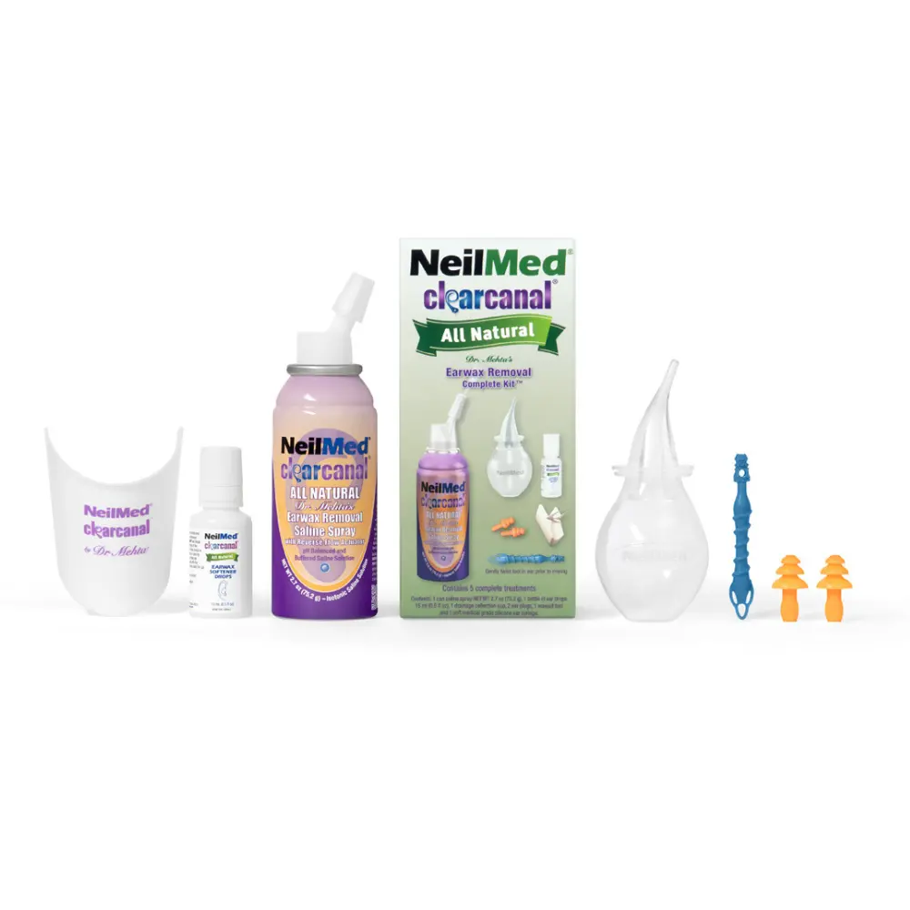Clearcanal All Natural Ear Wax Removal Complete Kit - 75mL