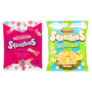 Smarties Squashies And Easter Orange and Pineapple Squashies (2 PACK) Candy Sweet