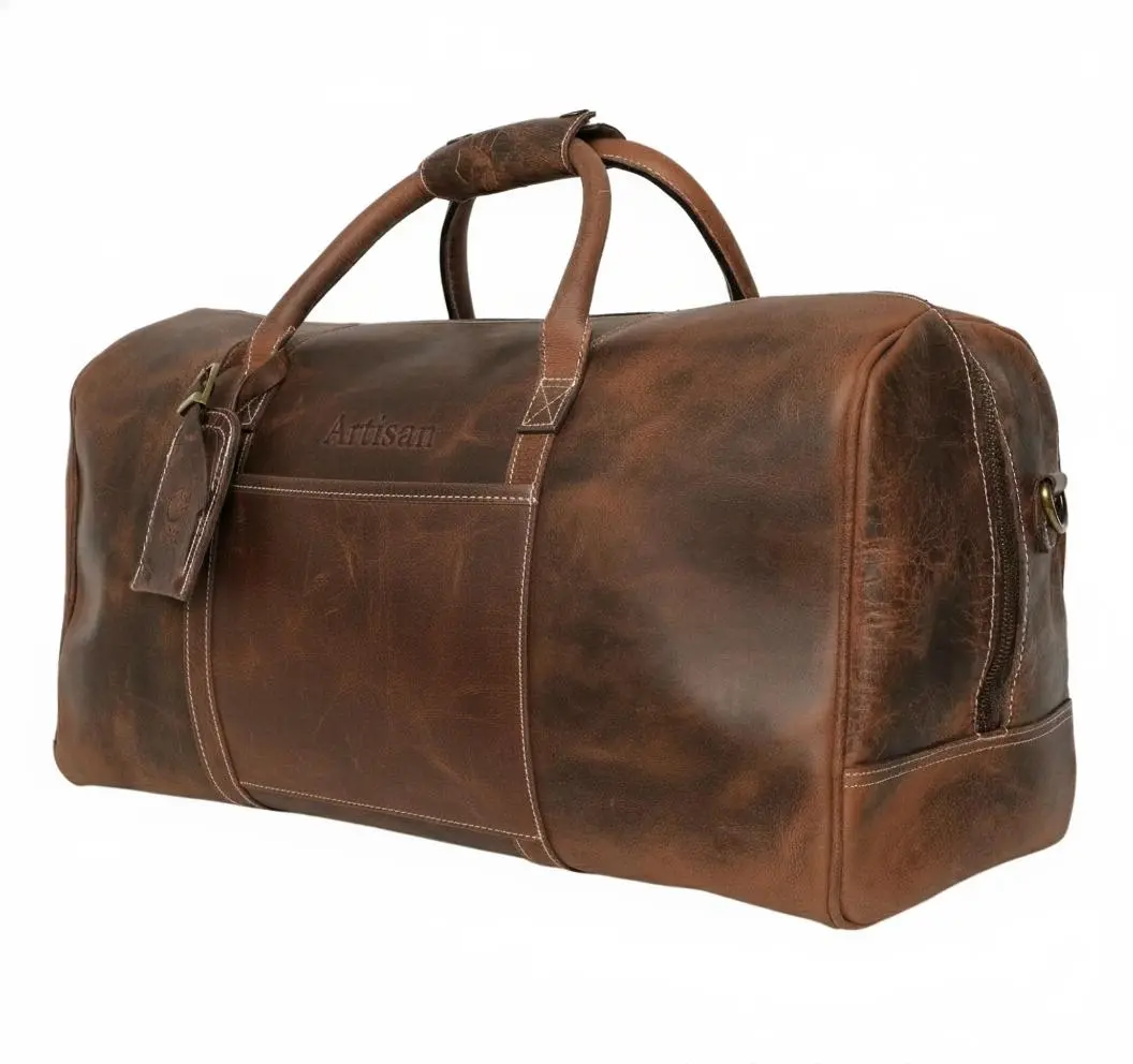 Liberty Leather Weekender Bag