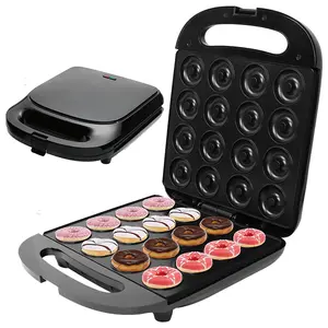 2026 New Home Mini Donut Making Machine Non Stick Surface Fast Heating Automatic Temperature Control Can Make 16 Donuts Perfect for Birthdays Weddings Baby Showers Christmas Parties Afternoon Tea
