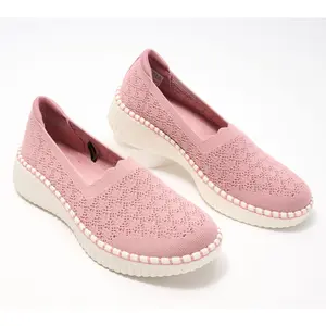 Skechers Wilshire Blvd Washable Vegan Knit Slip-Ons