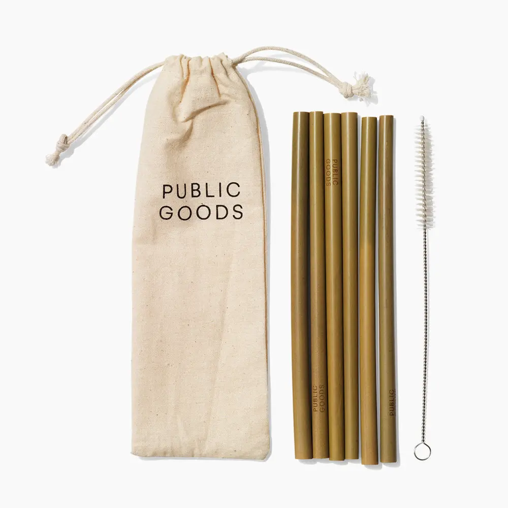 Reusable Bamboo Straws