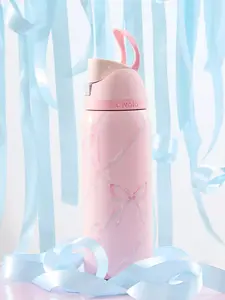 New Owala Sugar Plum Fairy Pink 32oz Holiday Collection 2025, Freesip Insulated Stainless Steel Tumbler With Straw For Sports and Travel, BPA-Free Sports Water Bottle