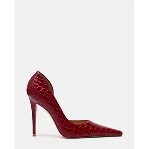 Steve Madden ELEGANT RED CROCODILE