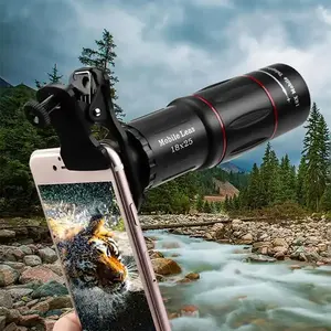 18X Mobile Phone Telephoto Lens, High Definition Long Focus Phone Lens, Multilayer Optical Lens for Concert, Competition, Photography, Selfie
