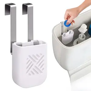 Toilet Cleaner Tablet Hanging Holder, Bleach Dispenser, Anti-Residue Toilet Tank Accessory