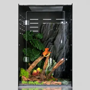 MonsterBox 16"16"24"PVC Reptile Enclosure Terrarium Diy