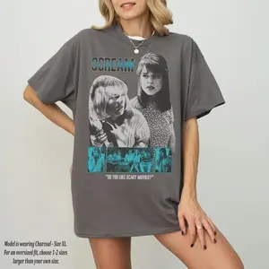 [Sale off up to 50%] Retro Scream Movie T-Shirt, Stu Macher Tee