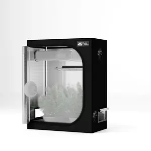 Grow ZP-C 4x2 Grow Tent System 48"x24"x60" (120x60x150cm) for Growing Vegetables in a Compact Design(MED)