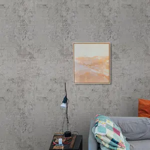 Industrial Cement Self-Adhesive Waterproof Modern Wallpaper, Vinyl Wall Stickers for Clothing Store & Living Room Decoration, Peel And Stick Wallpaper Designs