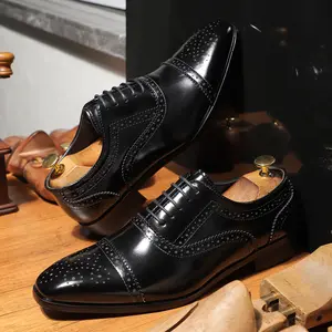 PU Men's Business Casual Shoes - Quick Delivery & Big Size Options