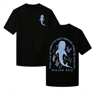 Whale Shark Graphic  Beachy Sweatshirt T-Shirt Hot Trend for Men and Women Perfect for Fans Stylish and Comfortable Wear