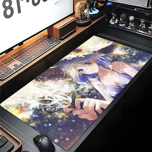 Furina Genshin Impact Mouse Pad Gaming Locking Edge Big Computer Gamer Large Rubber Art Mousepad Laptop Desk Mat
