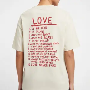 "Love Like Jesus" Vintage Washed T-Shirt, Christian Faith Graphic Tee, Retro Spiritual Apparel, Aesthetic Religious Gift Fashion Top, Viral Trendy Christian Streetwear, Unisex Heavy Cotton Casual Tee
