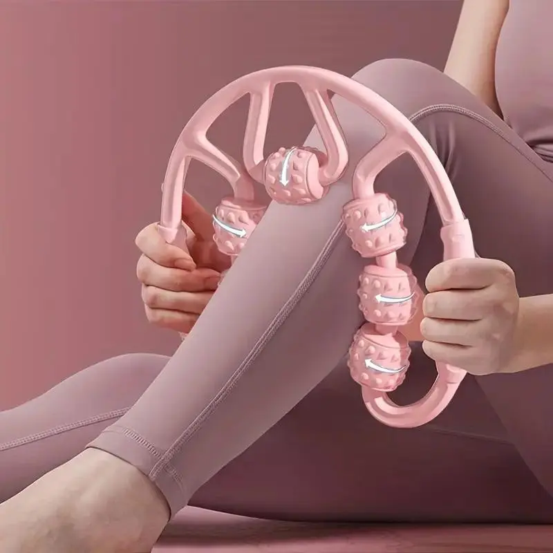 360° Roller Leg Massager for Muscle Relaxation, Improves Blood Circulation, 1 Count, Body Care, Ideal for Pain Relief and Recovery