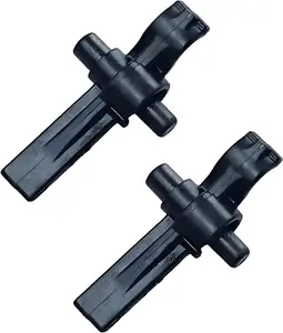 DeWalt 90605748 Leaf Blower Attachment Parts Tube Clips for DCBL720 DCBL722 DCBL770 DCBL790 Series Black 2-Pack High-Quality Replacement