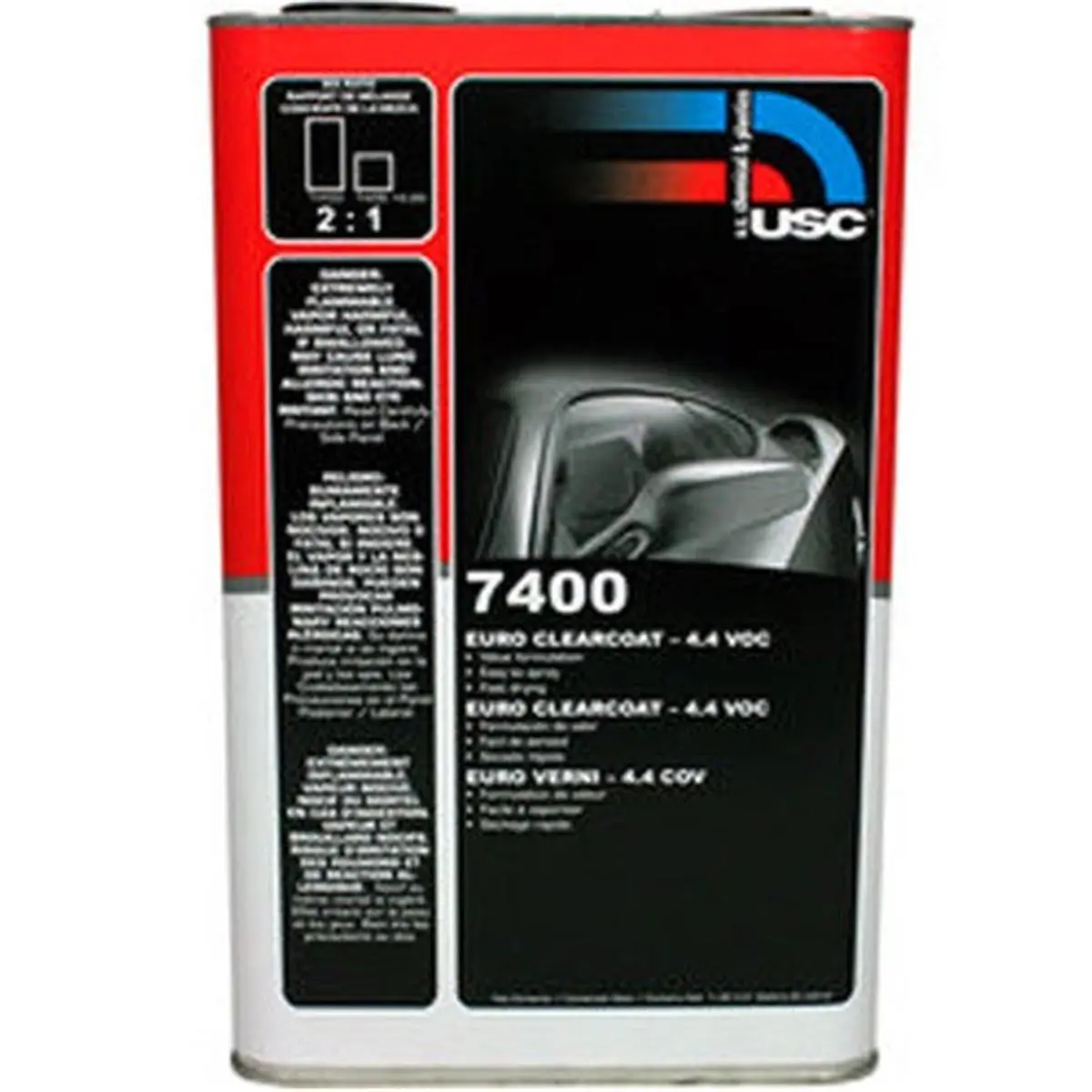 212 MAIN U.S. Chemical & Plastics 4.4 VOC Normal Activator, Fast-Drying Euro Clearcoat, Medium Solids Office Stationery Supply