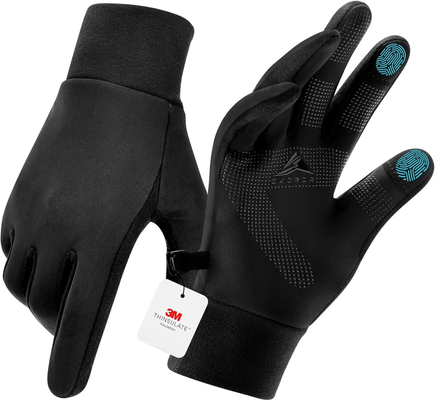 Winter Gloves with Windproof & 3M Thermal Insulation, Touchscreen & Anti-Slip, Ideal for Running, Cycling, Hiking, Driving, and Outdoor Activities