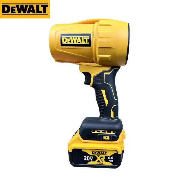 DeWalt 20V MAX Brushless Handheld Power Blower - 450 CFM Airflow, 125 MPH Air Speed, Variable Speed Trigger, Portable Design for Yardwork, Leaf Blowing, 450Cfm Flow, Handheld Grip