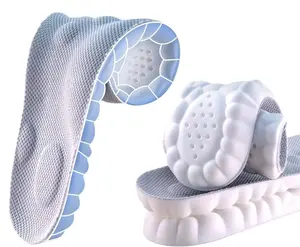 Insoles for Women Man,4D Cloud Soles for Men,Cloud Soles for Men Women,Anti Fatigue, Shock Absorption, Foot Pain Relief Footwear Shoe