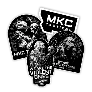 MKC TACTICAL DECAL 4 PACK
