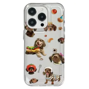 Custom Pattern Ultra‑High Transparent TPU Phone Case, Shockproof Anti‑Yellowing Perfect Seamless Fit Protective Case