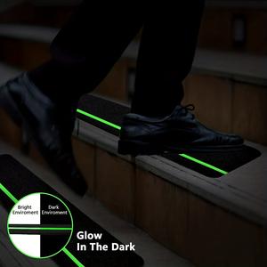 3 Pcs Glow-In-The-Dark Anti-Slip Traction Tape - High Grip, Durable Adhesive For Stairs & Steps, Easy Install, Multi-Surface Compatibility.excellent gifts for Christmas and new year，Must-buy on Black Friday