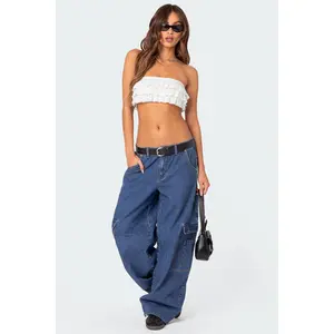 Super Baggy Oversized Belted Jeans