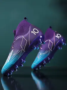 Men's Sports Football Shoes, Sports Lace Up Soccer Shoes, Football Cleats, Football Boots, Performance Boot, Football Field Boots, Tf Soccer Shoes, Training Shoes for All Seasons
