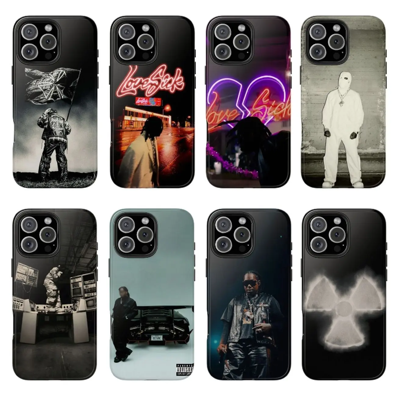 Album Octane Phone Case, Octane Tour 2026, Hiphop & Trap Music Inspired Design, Compatible with iPhone X, 11, 12, 13, 14, 15, 16, 17 & more
