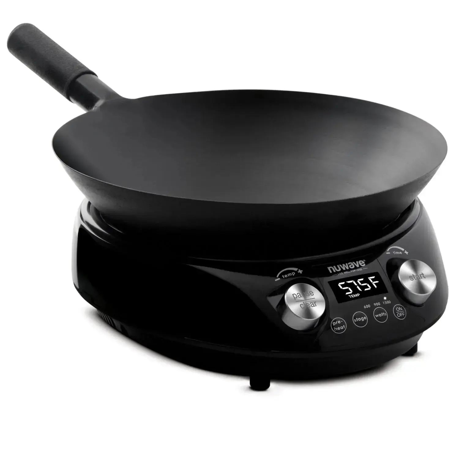 Nuwave Mosaic Precision Induction Carbon Steel Wok