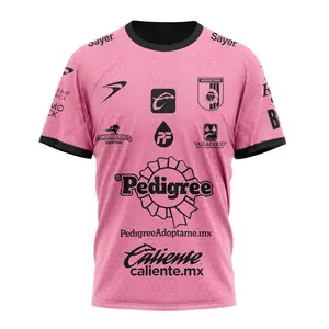 LIGA MX Queretaro F.C Special Home In Pink Kits Design ST2401