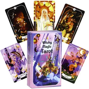 Magic Classic Tarot Cards, 1 Box Tarot Card Game, Family Party Entertainment Game Card, Fun Card Game for Adults