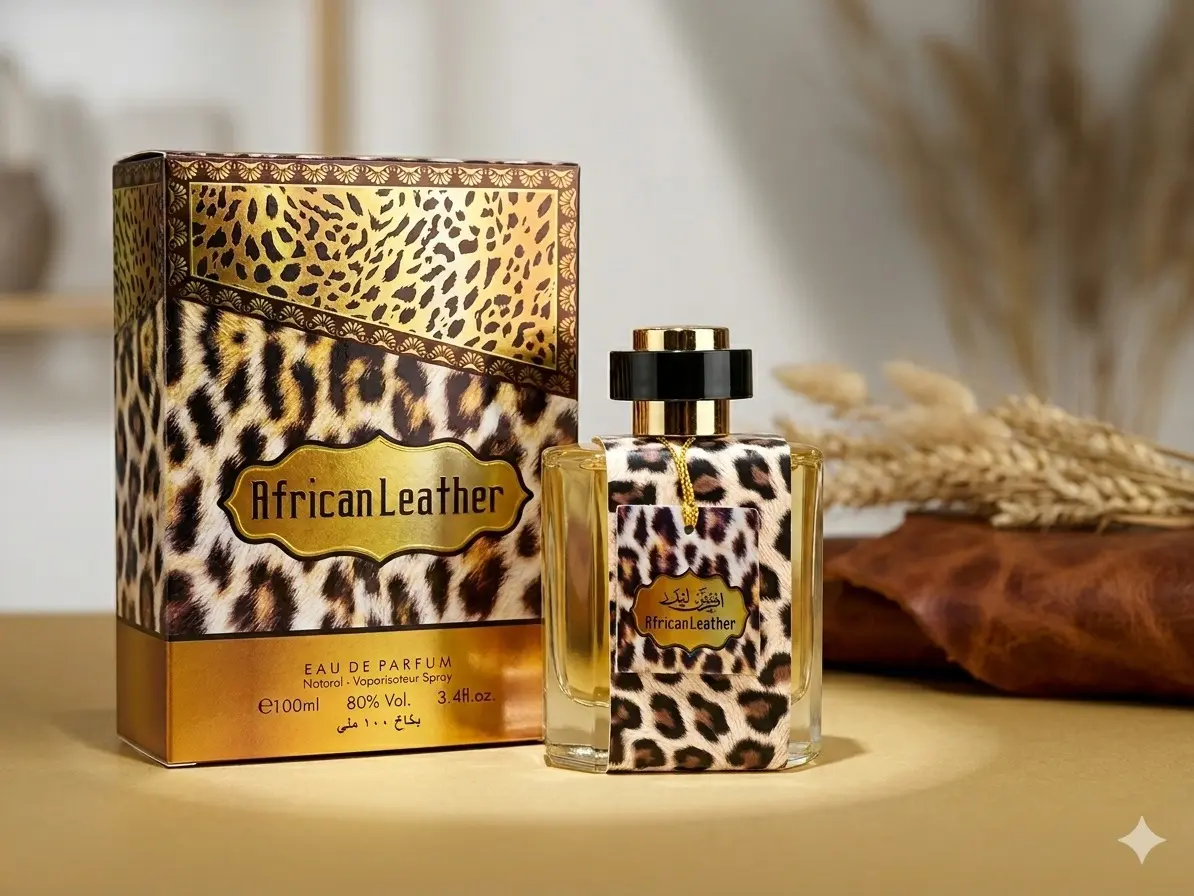 African Leather Unisex Fragrance - 3.4oz EDP - Men's & Women's Cologne perfume