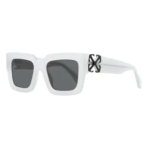 Off-White Square Mystic Sunglasses OERI14D 0907 Frost 52mm
