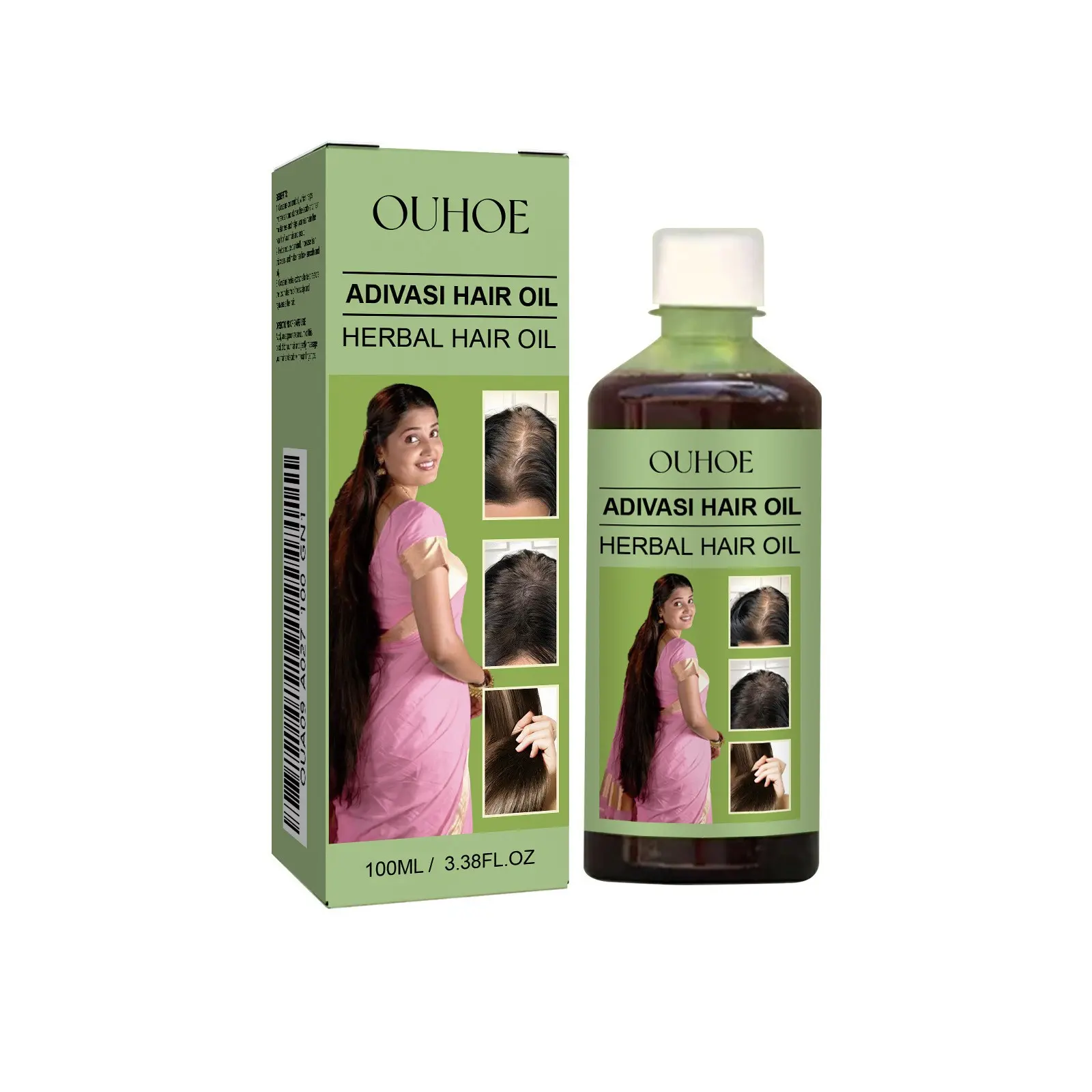 Rosemary herbal hair care essential oil, containing castor oil and vitamin E, gently replenishes and moisturizes, nourishes, softens hair, providing lightweight care, Hair moisturizing treatment, Haircare Oil, Hair Treatment Oils